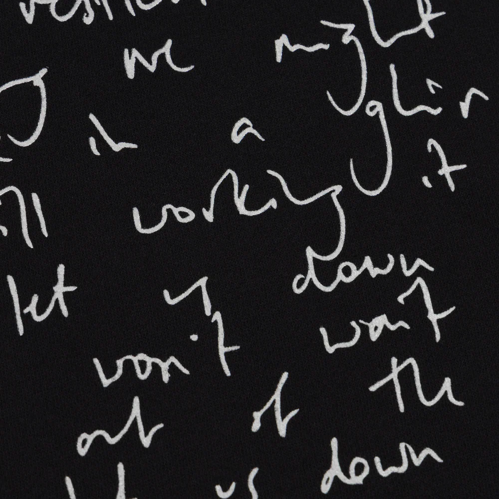 Black Lyric Hoodie - Image 4