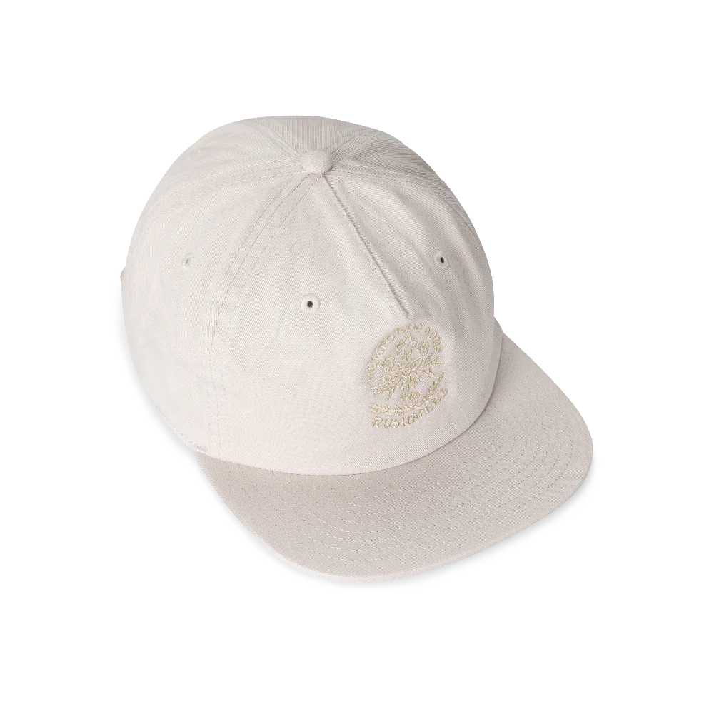 Bone Embroidered Five Panel Cap - Image 3
