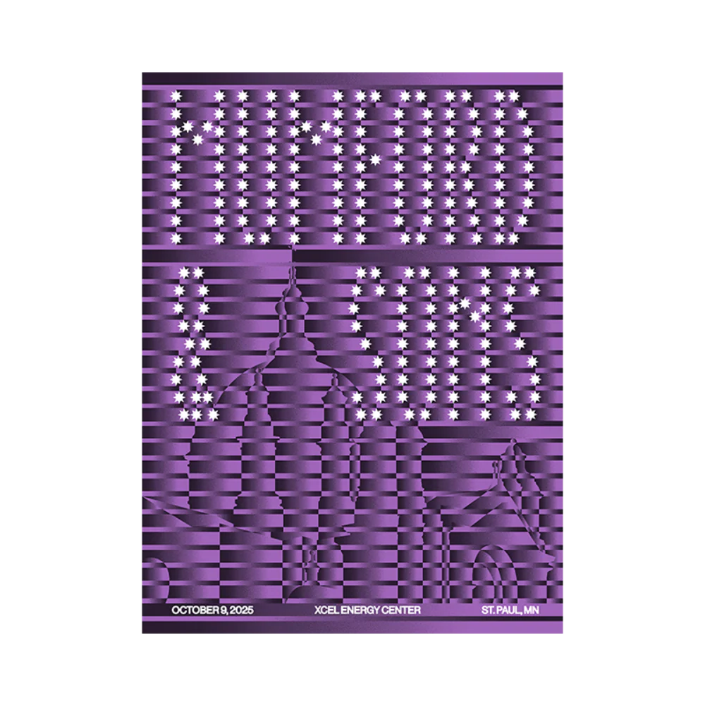 North America Tour 2025 Saint Paul Screenprint