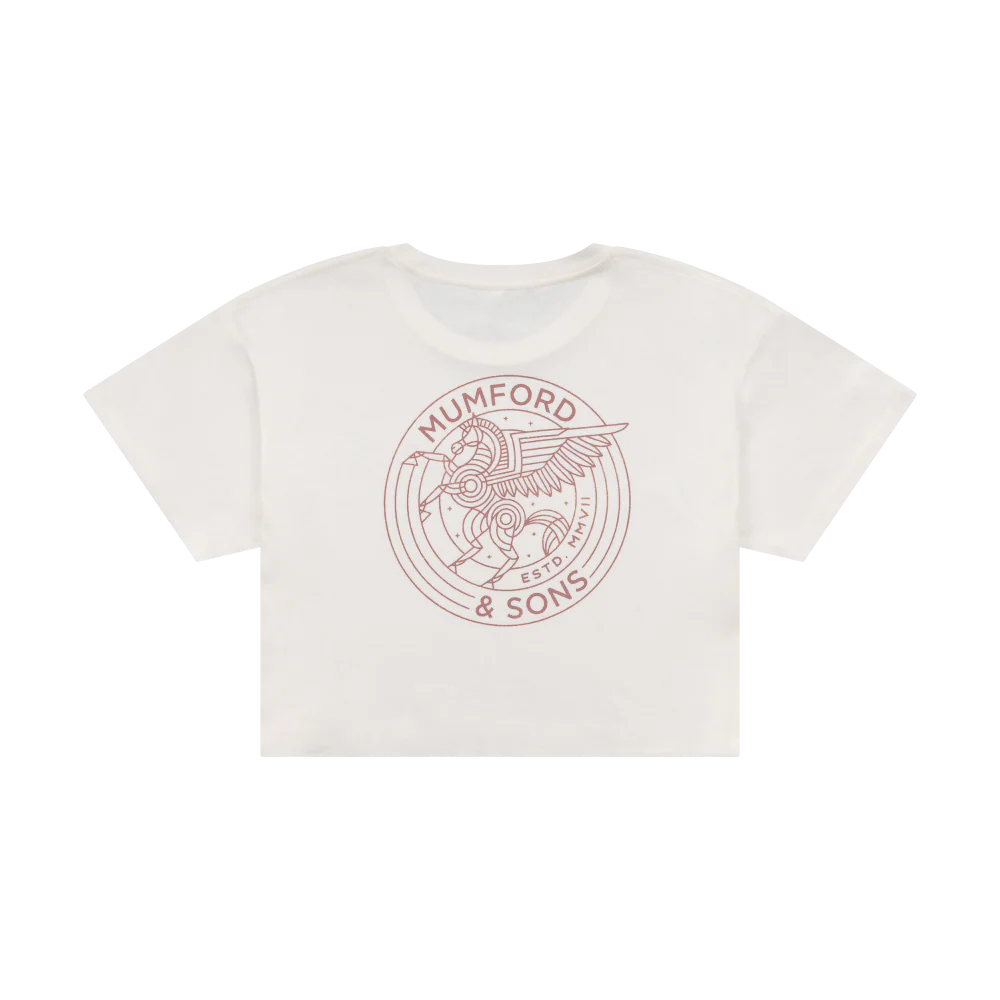 Off-White Wings Pegasus Cropped T-Shirt - Image 4